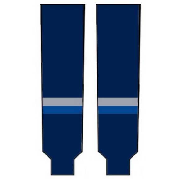 Modelline 2010 Team LIDSTROM NHL All Stars Navy Knit Ice Hockey Socks
