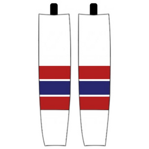 Modelline 2011 Washington Capitals Winter Classic White Sublimated Mesh Ice Hockey Socks