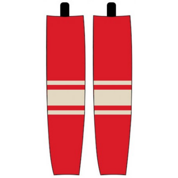 Modelline 2014 Detroit Red Wings Winter Classic Red Sublimated Mesh Ice Hockey Socks