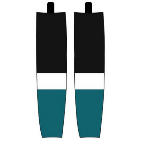 Modelline 2015 San Jose Sharks Stadium Series Sublimated Mesh Ice Hockey Socks