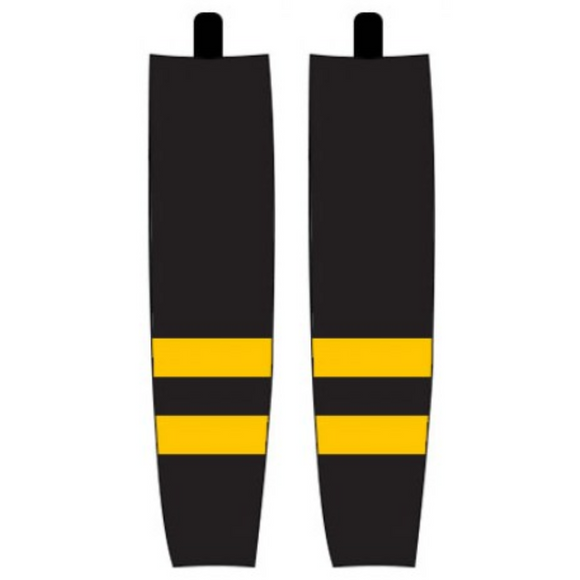 Modelline 2016 Boston Bruins Winter Classic Black Sublimated Mesh Ice Hockey Socks