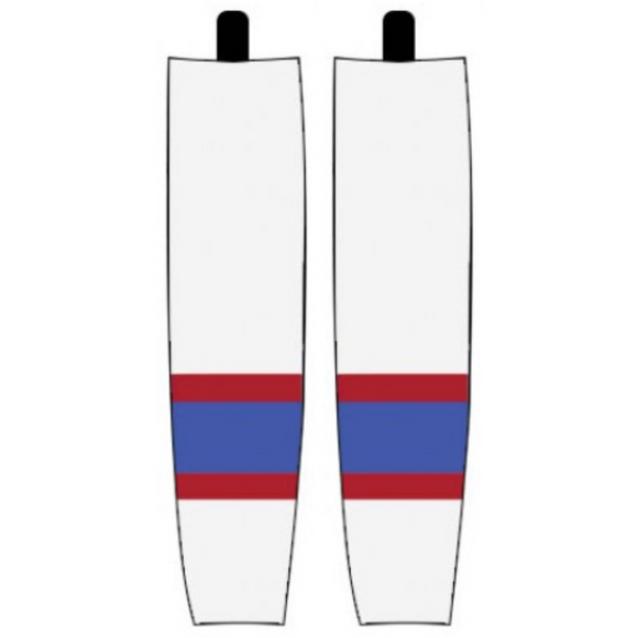 Modelline 2016 Montreal Canadiens Winter Classic White Sublimated Mesh Ice Hockey Socks