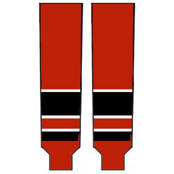 Modelline 2023 Chicago Blackhawks Reverse Retro Red Knit Ice Hockey Socks
