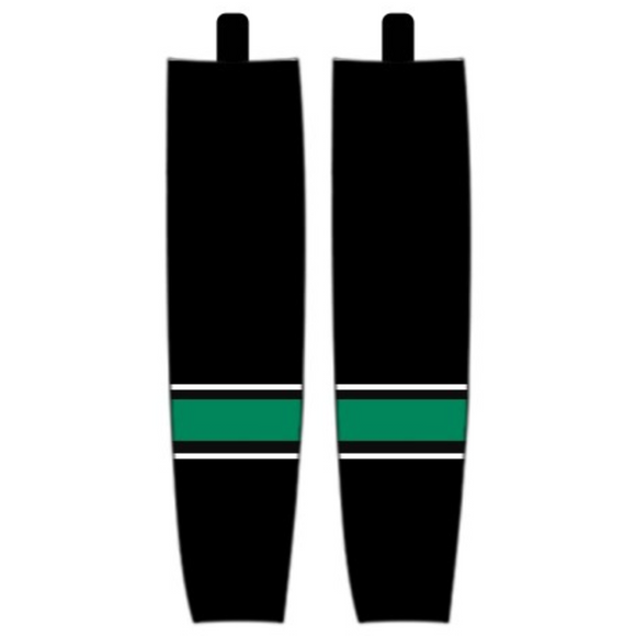 Modelline 2023 Dallas Stars Reverse Retro Black Sublimated Mesh Ice Hockey Socks
