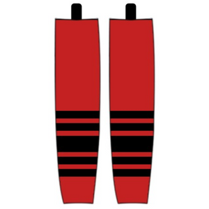 Modelline 2023 Detroit Red Wings Reverse Retro Red Sublimated Mesh Ice Hockey Socks