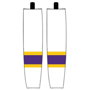 Modelline 2023 Los Angeles Kings Reverse Retro White Sublimated Mesh Ice Hockey Socks