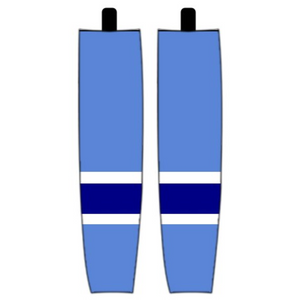 Modelline 2023 Montreal Canadiens Reverse Retro Powder Blue Sublimated Mesh Ice Hockey Socks