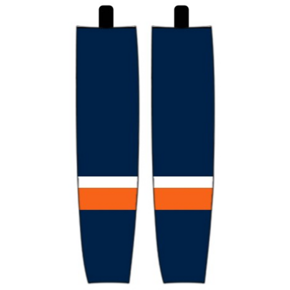 Modelline 2023 New York Islanders Reverse Retro Navy Sublimated Mesh Ice Hockey Socks