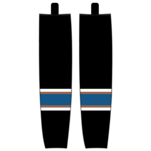 Modelline 2023 Washington Capitals Reverse Retro Black Sublimated Mesh Ice Hockey Socks