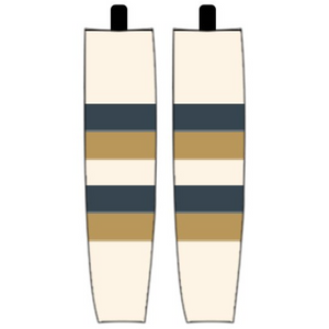 Modelline 2024 Vegas Golden Knights Winter Classic Cream Sublimated Mesh Ice Hockey Socks