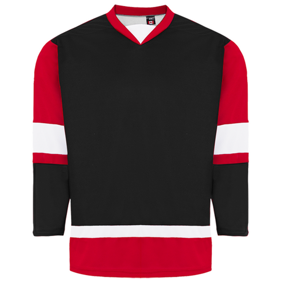 Kobe 5200 Black/Red/White Midweight League Hockey Jersey