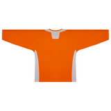 Kobe 5475I Orange/White Premium Two-Color Practice Hockey Jersey