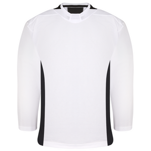 Kobe 5475I White/Black Premium Two-Color Practice Hockey Jersey