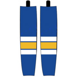 Modelline 1970s St. Louis Blues Away Royal Blue Sublimated Mesh Ice Hockey Socks