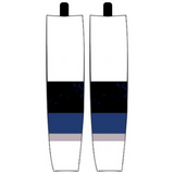Modelline 1993-2007 Tampa Bay Lightning Away White Sublimated Mesh Ice Hockey Socks