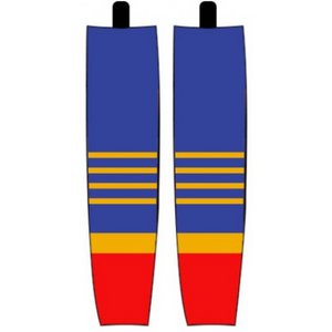 Modelline 1996-97 St. Louis Blues Away Royal Blue Sublimated Mesh Ice Hockey Socks