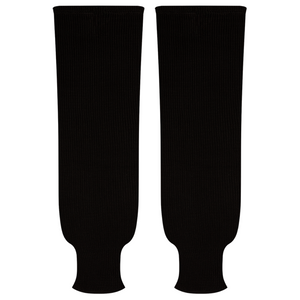 Kobe Sportswear 9800P Black Knit Practice Ice Hockey Socks