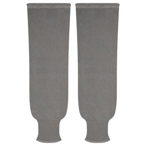 Kobe Sportswear 9800P Grey Knit Practice Ice Hockey Socks