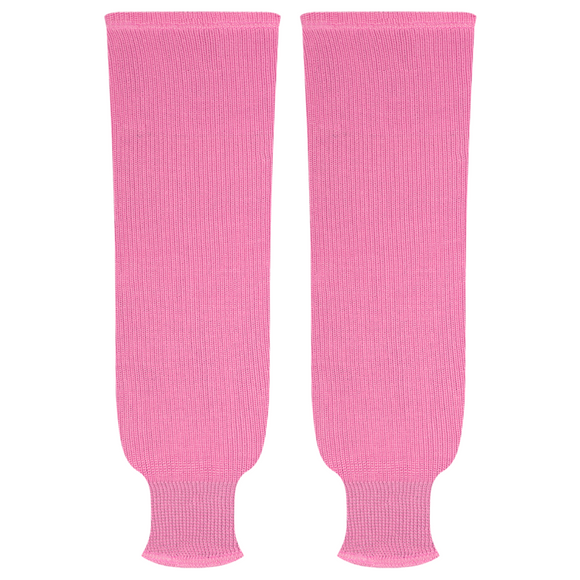 Kobe Sportswear 9800P Pink Knit Practice Ice Hockey Socks