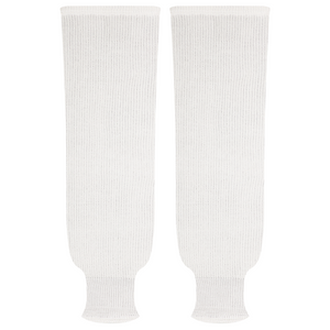 Kobe Sportswear 9800P White Knit Practice Ice Hockey Socks