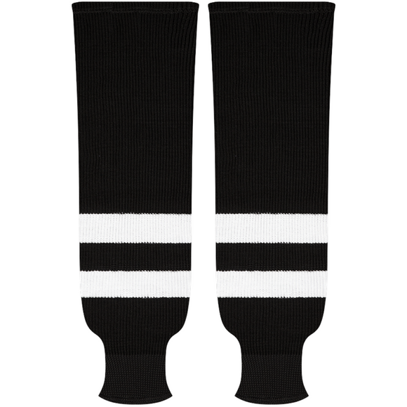 Kobe Sportswear 9801A Los Angeles Kings Black Pro Knit Ice Hockey Socks