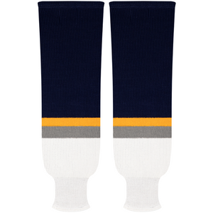 Kobe Sportswear 9802H Buffalo Sabres Home Pro Knit Ice Hockey Socks