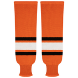 Kobe Sportswear 9805A Philadelphia Flyers Away Pro Knit Ice Hockey Socks