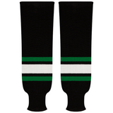 Kobe Sportswear 9807A Dallas Stars Away Pro Knit Ice Hockey Socks