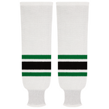 Kobe Sportswear 9807H Dallas Stars Home Pro Knit Ice Hockey Socks