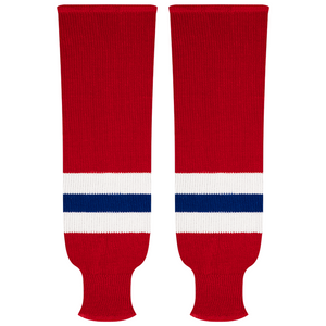 Kobe Sportswear 9808A Montreal Canadiens Away Pro Knit Ice Hockey Socks