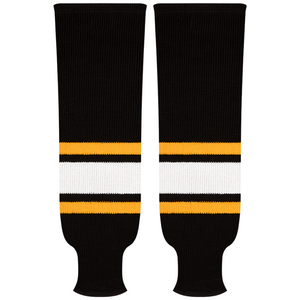 Kobe Sportswear 9826A Pittsburgh Penguins Away Pro Knit Ice Hockey Socks