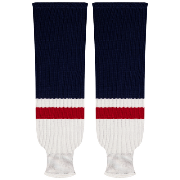 Kobe Sportswear 9830H Washington Capitals White Pro Knit Ice Hockey Socks