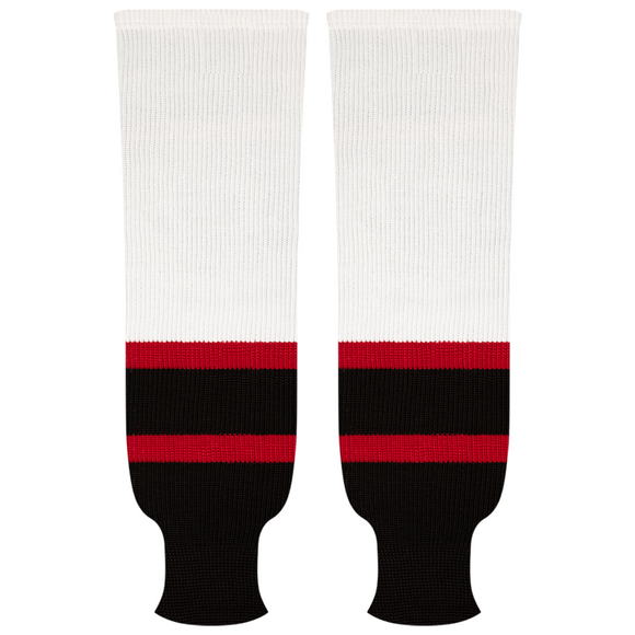 Kobe Sportswear 9833H Ottawa Senators Home Pro Knit Ice Hockey Socks