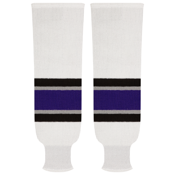 Kobe Sportswear 9841H Los Angeles Kings Home Pro Knit Ice Hockey Socks