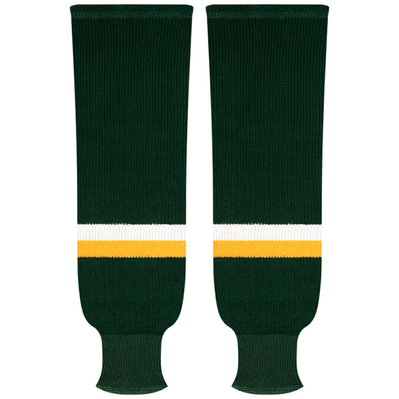 Kobe Sportswear 9849A Dallas Stars Away Pro Knit Ice Hockey Socks