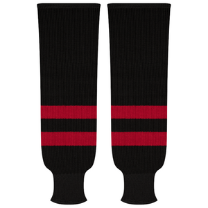 Kobe Sportswear 9872A Ottawa Senators Black Pro Knit Ice Hockey Socks