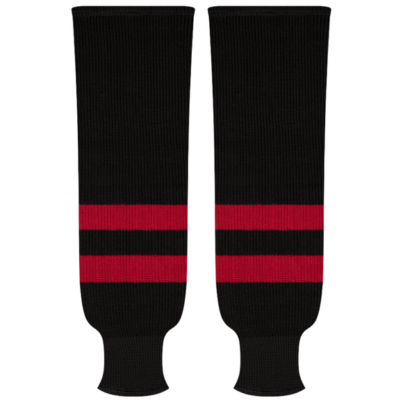 Kobe Sportswear 9872A Ottawa Senators Black Pro Knit Ice Hockey Socks