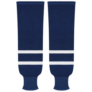 Kobe Sportswear 9893A  Toronto Maple Leafs Royal Blue Pro Knit Ice Hockey Socks