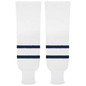 Kobe Sportswear 9893H Toronto Maple Leafs White Pro Knit Ice Hockey Socks