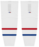 Athletic Knit (AK) HS2100-309 Spokane Chiefs White Mesh Ice Hockey Socks