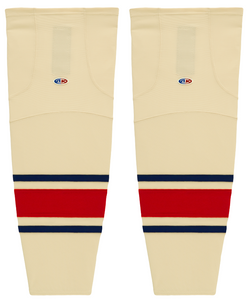 Athletic Knit (AK) HS2100-513 Lethbridge Hurricanes Sand Mesh Ice Hockey Socks