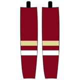 Modelline Boston College Eagles Away Maroon Sublimated Mesh Ice Hockey Socks