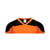 Athletic Knit (AK) H6100A-263 Adult Orange/Black League Hockey Jersey