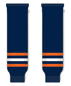 Modelline Kamloops Blazers Navy Knit Ice Hockey Socks
