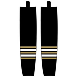 Modelline Boston Bruins Home Black Sublimated Mesh Ice Hockey Socks