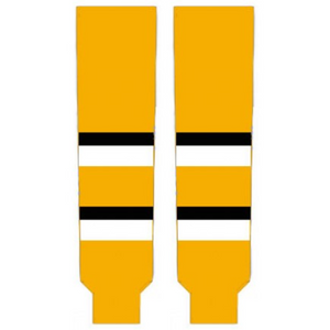 Modelline 2010 Boston Bruins Winter Classic Gold/Black Knit Ice Hockey Socks