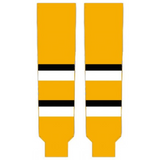 Modelline 2010 Boston Bruins Winter Classic Gold/Black Knit Ice Hockey Socks