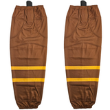 Modelline 1924-26 Boston Bruins Brown Sublimated Mesh Ice Hockey Socks