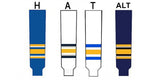 Modelline 2023 Buffalo Sabres Home Royal Blue Knit Ice Hockey Socks