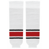 K1 Sportswear Team Canada White Knit Ice Hockey Socks